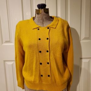 Vintage button down sweater